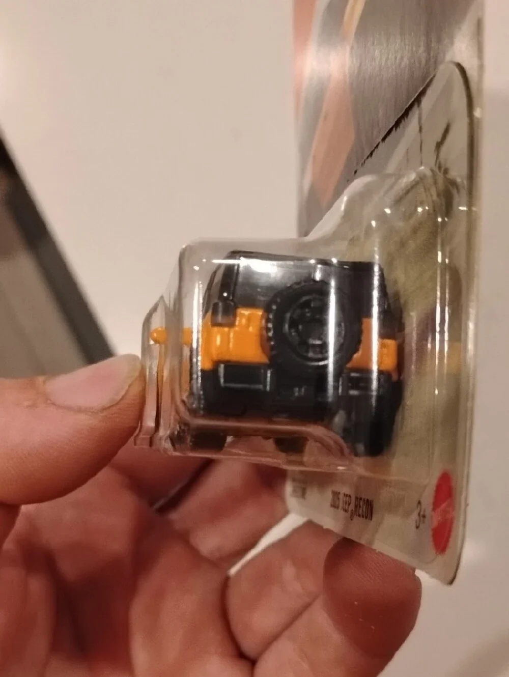 Mattel Matchbox 2025 Jeep Recon Toy Car - Orange and Black